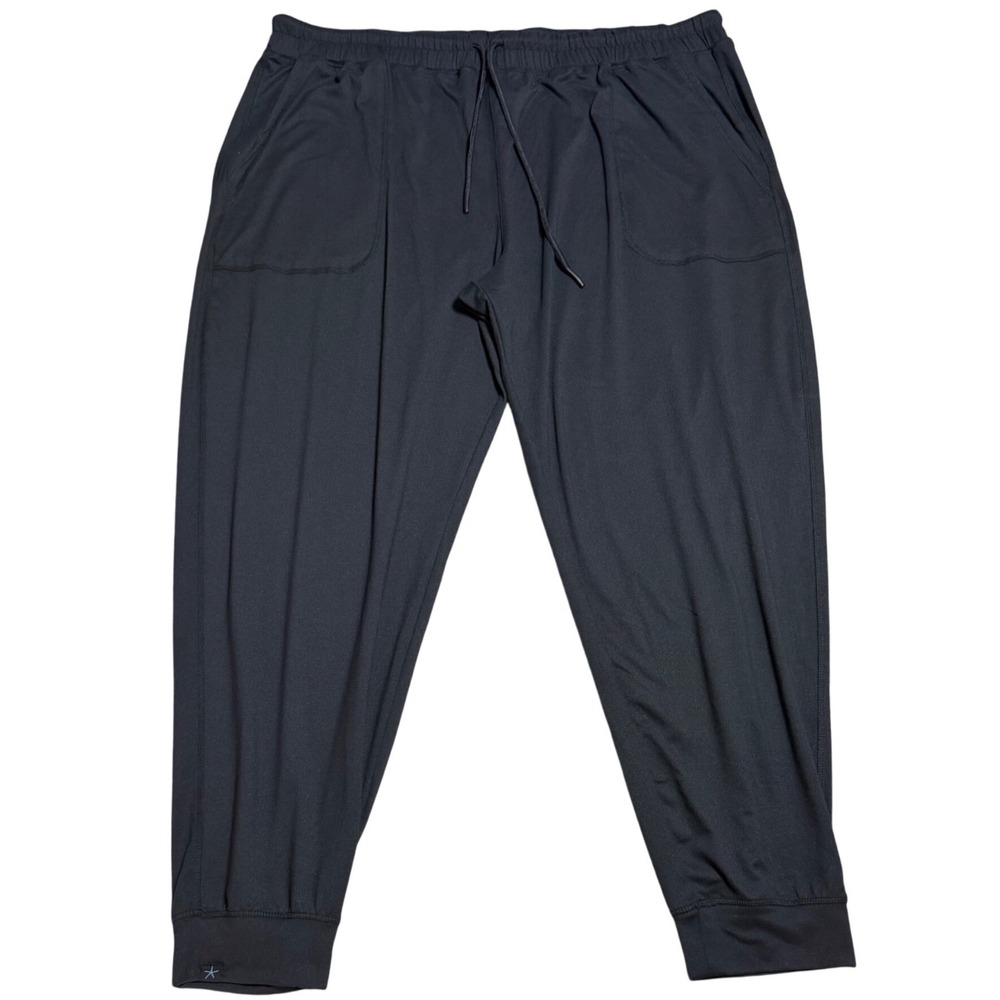 NEW Barefoot Dreams Malibu Women 1X Butterchic Jogger Black Casual Athleisure